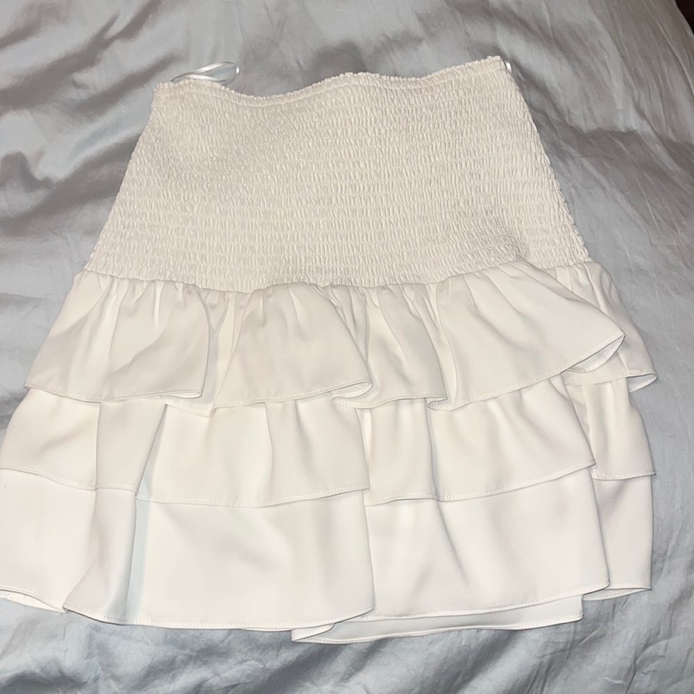 Amanda Uprichard White Mini Skirt
